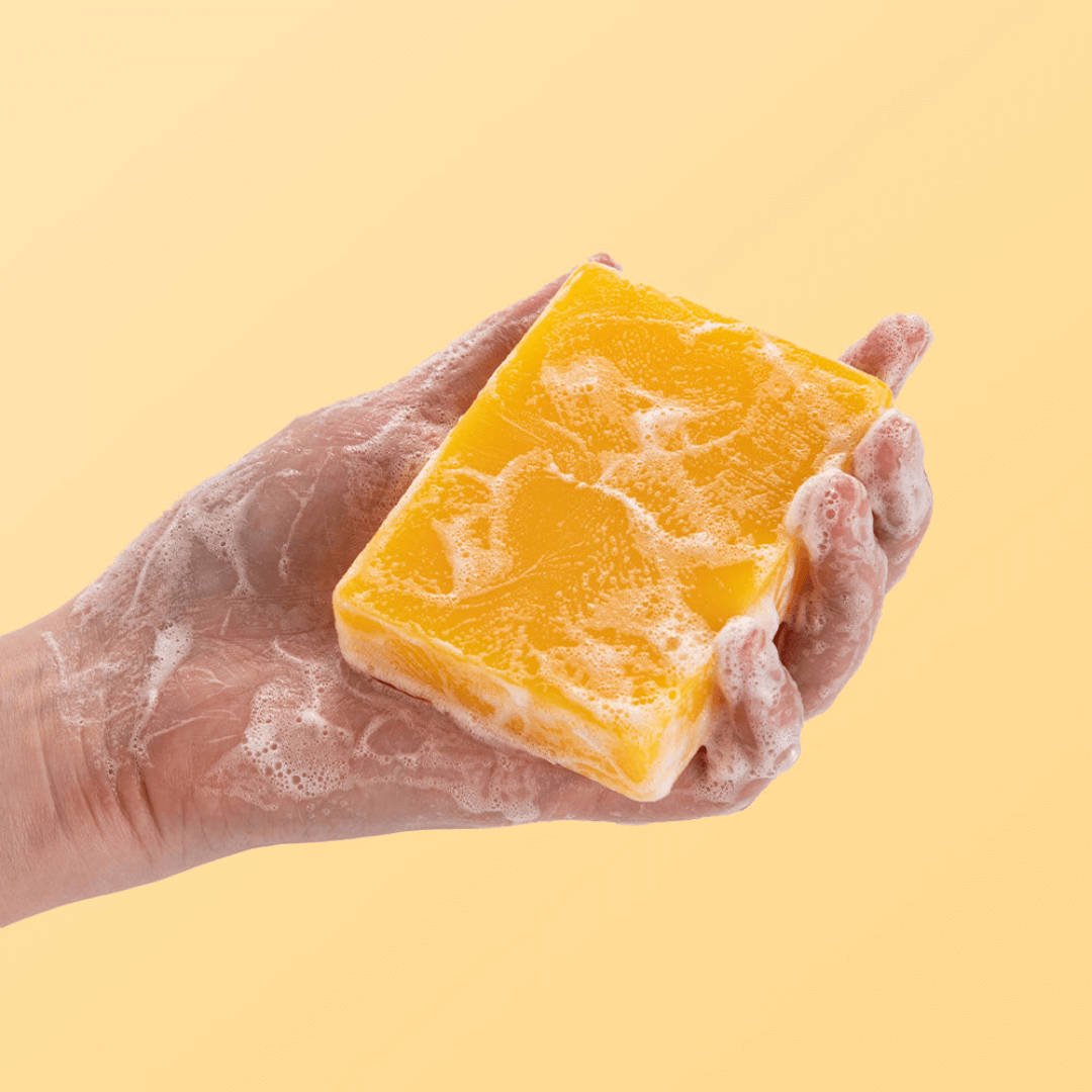 lemon turmeric & kojic acid brightening soap